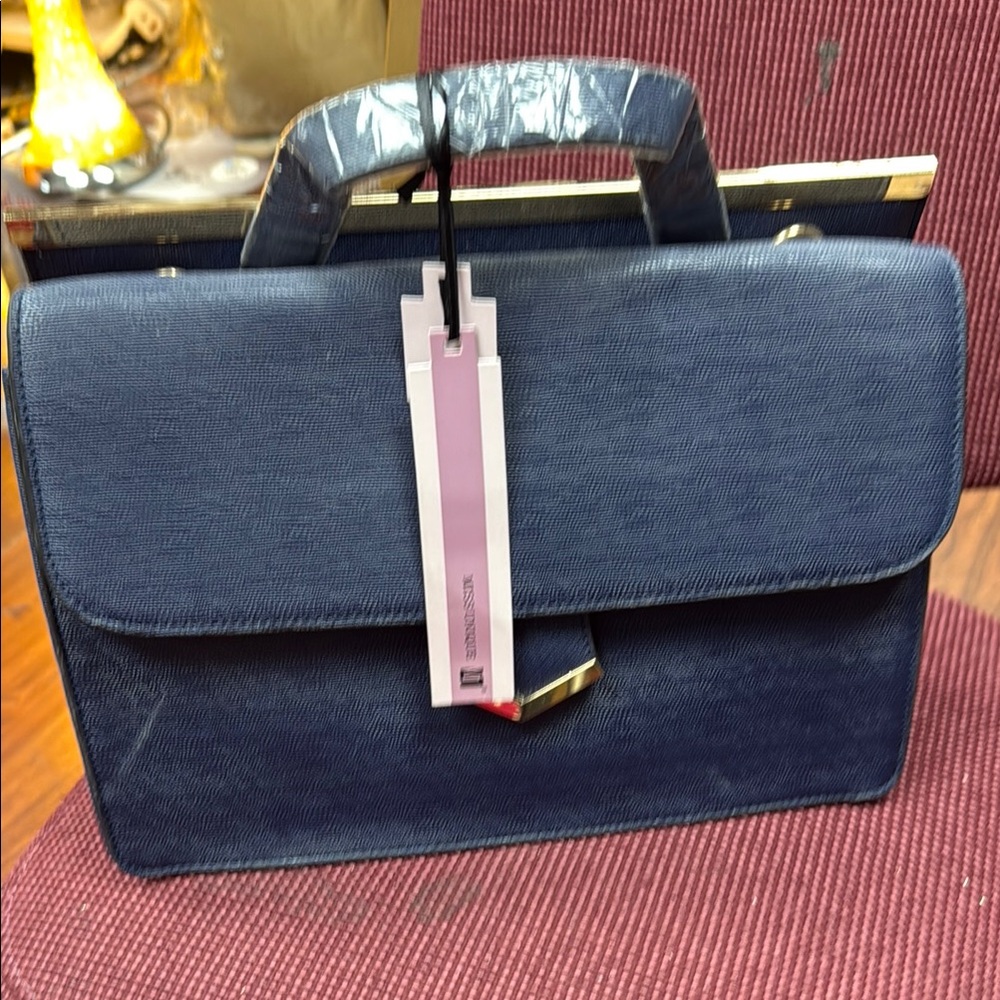 Elegant Navy Handbag